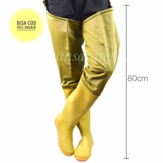 Sepatu Boots Pria Karet Panjang Boot Ke Sawah Ladang Mancing