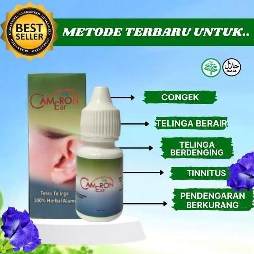 THE CAMERON EAR / OBAT TETES TELINGA / OBAT HERBAL TELINGA - 15ml