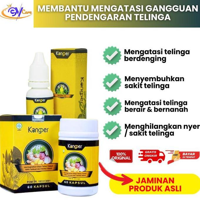 KANGPER Obat Telinga Berdengung Formula Efektif - Ear