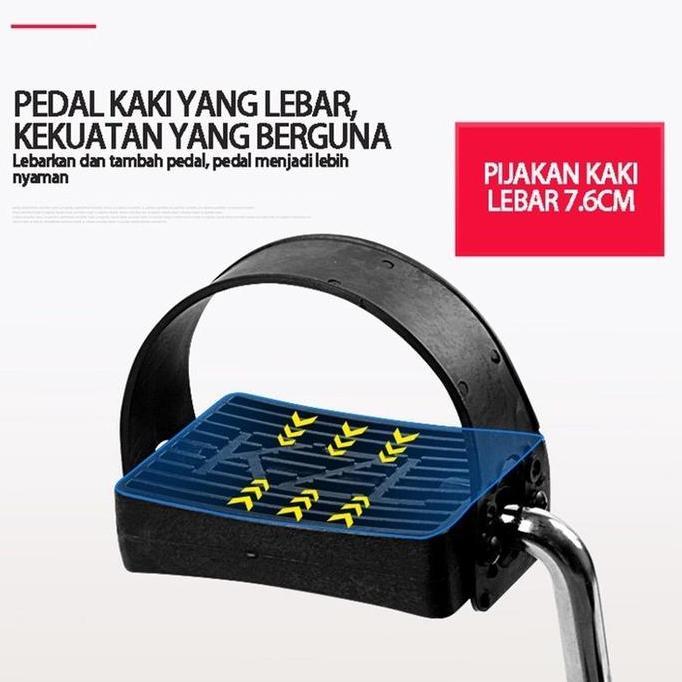 Sepeda Statis-Alat Terapi Stroke Kaki Dan Tangan Olahraga Gym Fitness / Terapi Kaki dan Tangan Pende