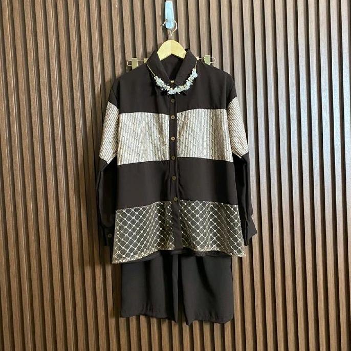 Sania one set celana setelan wanita