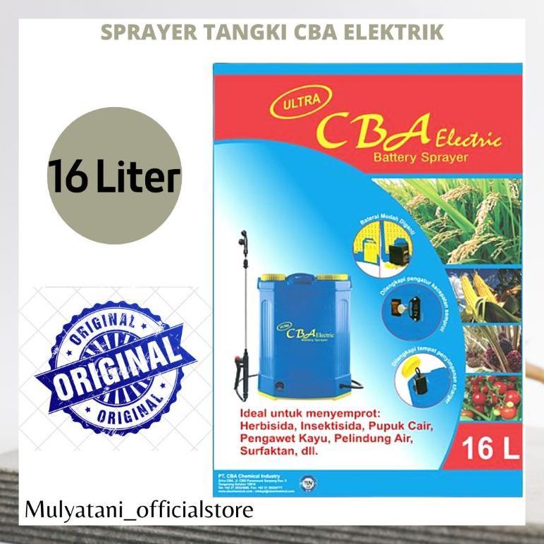 Tengki Sprayer Tengki Tanki Tangki Alat Semprot CBA Type 4 Elektrik Electric 16 Liter Original