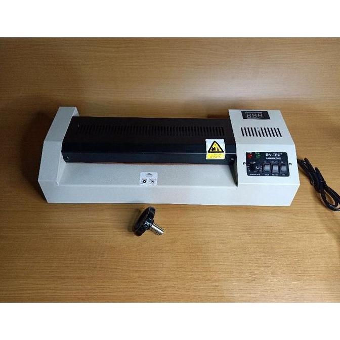 V-TEC MESIN LAMINATING + HANDLE VT-330 A3