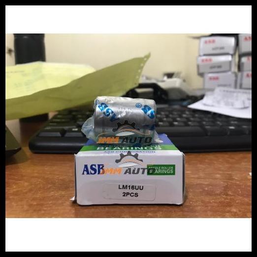 TERLARIS BEARING ASB LM 16UU LINEAR BEARING / LM16UU LINEAR BUSHING ASB BUSHING 