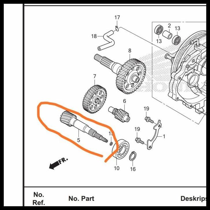 BEST DEAL AS PULI PULY PULLY PULEY BELAKANG BEAT STATER HALUS KASAR FI INJEKSI