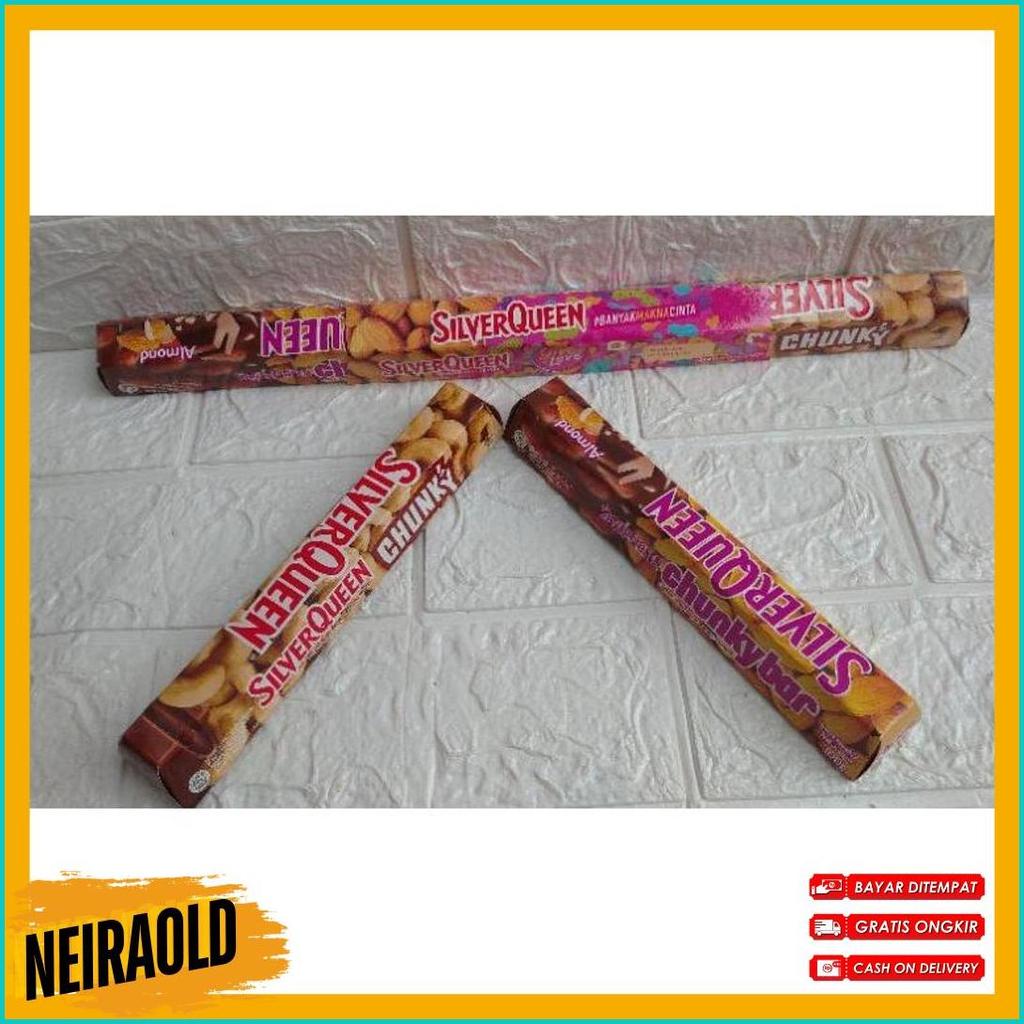 Gift Coklat Silverqueen Chunky Bar Besar// Silverqueen 52Gr, 90Gr  // Coklat Valentine// Hampers Poc