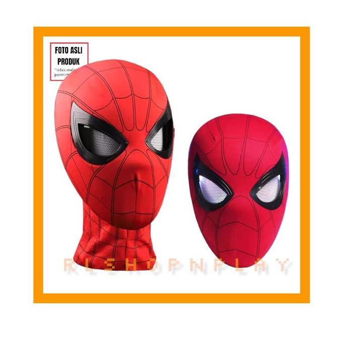 Topeng Spiderman Cosplay Superhero Mask