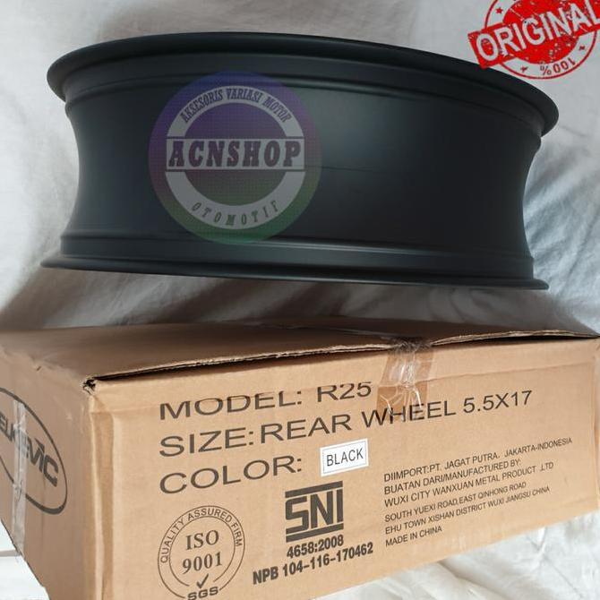 VELG R25 DELKEVIC 5,5 INCH - VELG REAR WHEEL YAMAHA R25 MT25 DELKEVIC Original