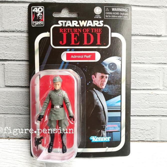 STAR WARS ADMIRAL PIETT RETURN OF THE JEDI VTC HASBRO KENNER 3.75 ACTION FIGURE VINTAGE THE COLLECTI