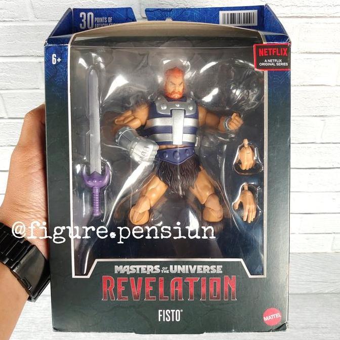 MATTEL MASTERS OF THE UNIVERSE REVELATION FISTO MASTERVERSE MOTU