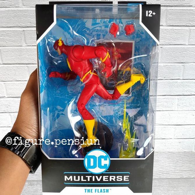 DC MULTIVERSE MCFARLANE JUSTICE LEAGUE THE FLASH SUPERMAN ANIMATED SER
