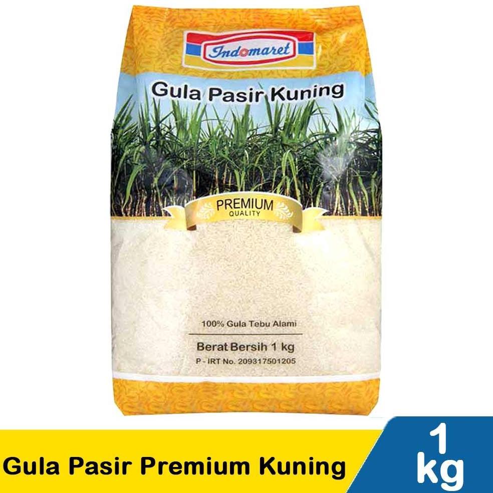 INDOMARET GULA PASIR KUNING 1kg