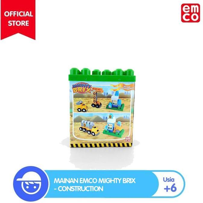Mainan Emco Mighty Brix - Construction