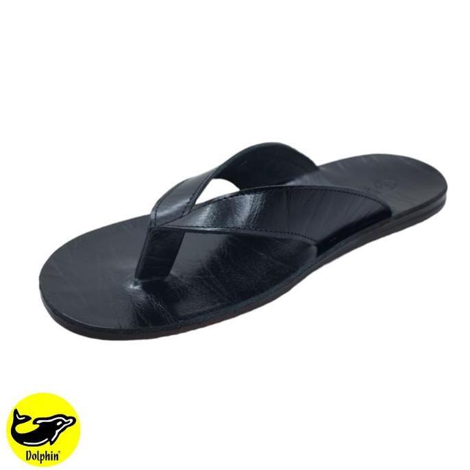 Dolphin Sandal Jepit Pria Kulit Asli "Layton"