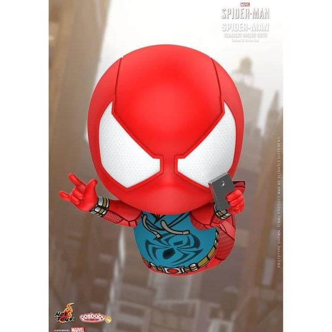 Hot Toys - Spiderman - Cosbaby Spiderman Scarlet Suit - HT COSB620