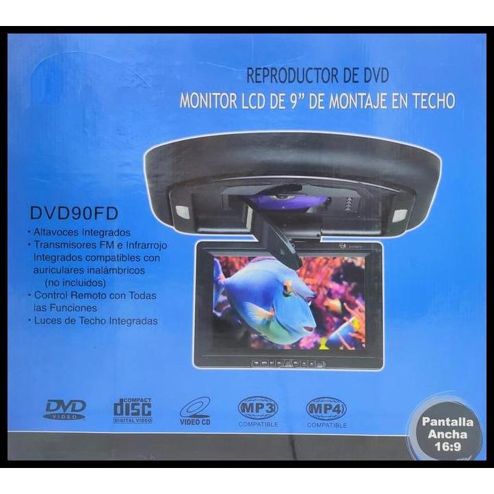 HOT DEAL TV ROOF 9 INCH DVD VCD CD - MONITOR PLAFON 9'' MOBIL 