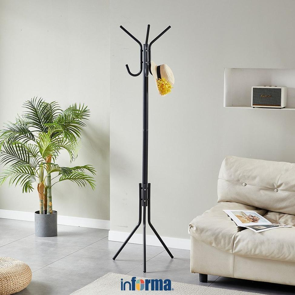 Informa Roger Gantungan Pakaian Stand Hanger Gantungan Baju Berdiri Clothes Organizer Standing Cloth