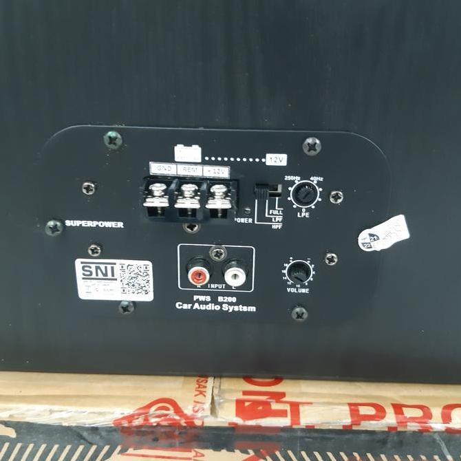 Subwoofer Active/Basstube mobil 10 inch USAUDIO Terlaris