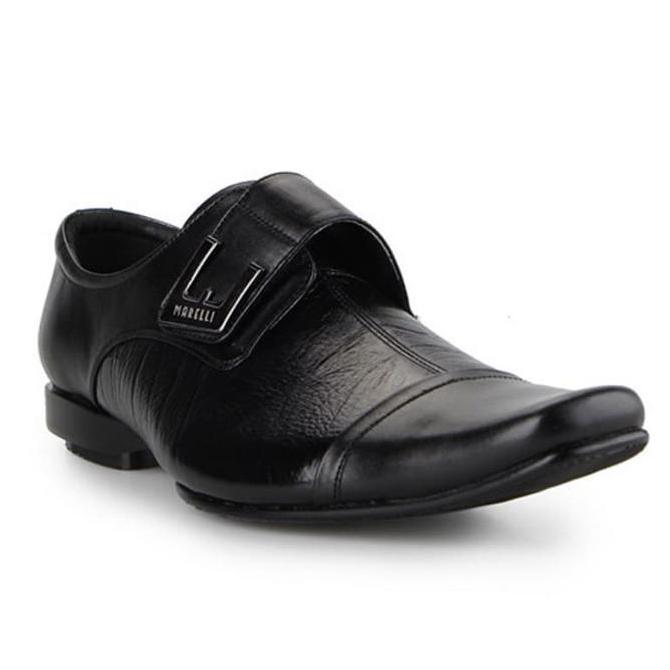 Marelli Sepatu Formal Pria Black - LV 050