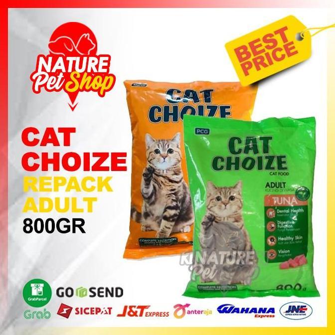 CAT CHOICE 800g REPACK Adult Makanan Kucing CAT CHOICE