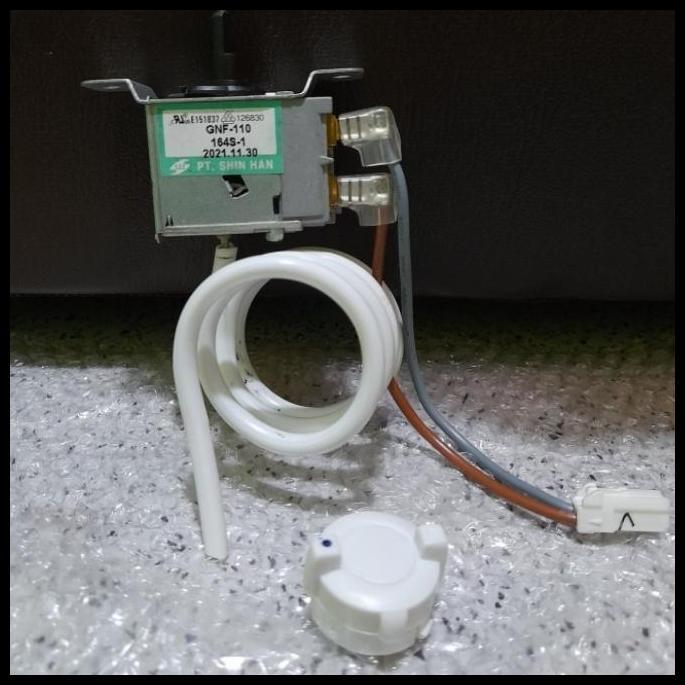 DISKON THERMOSTAT PENGNGATUR SUHU KULKAS SHARP GNF-110 164S ORGINAL