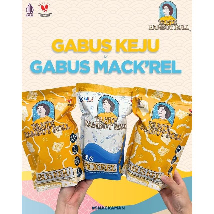 CURLY - Gabus Keju "Tante Rambut Roll" Premium Cheesestick Telor Gabus
