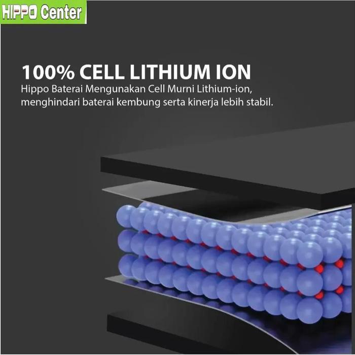 (Diskon) Hippo Baterai Iphone Xr Battery Hippo Tanos Iphone Xr Double Power Bestseller