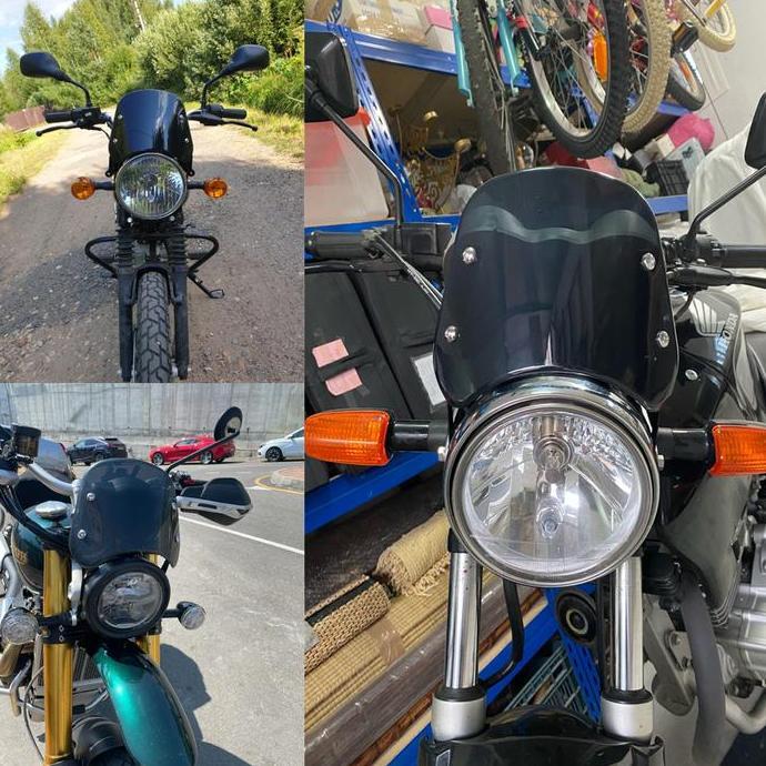 Winshield Universal Visor Mount Bracket Untuk Modifikasi Sepeda Motor