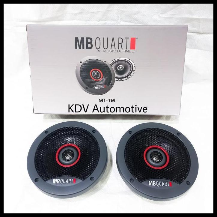 TERMURAH SPEAKER COAXIAL MB-QUART M1-116 6 INCH / SPEAKER 6 INCH MOBIL MB-QUART 