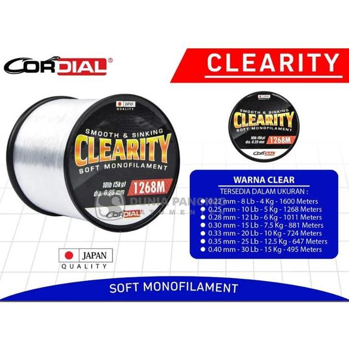 Senar Pancing CORDIAL Clearity
