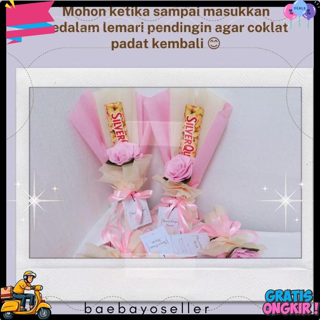 Silverqueen Kecil Bucket Coklat Mini Hadiah Valentine