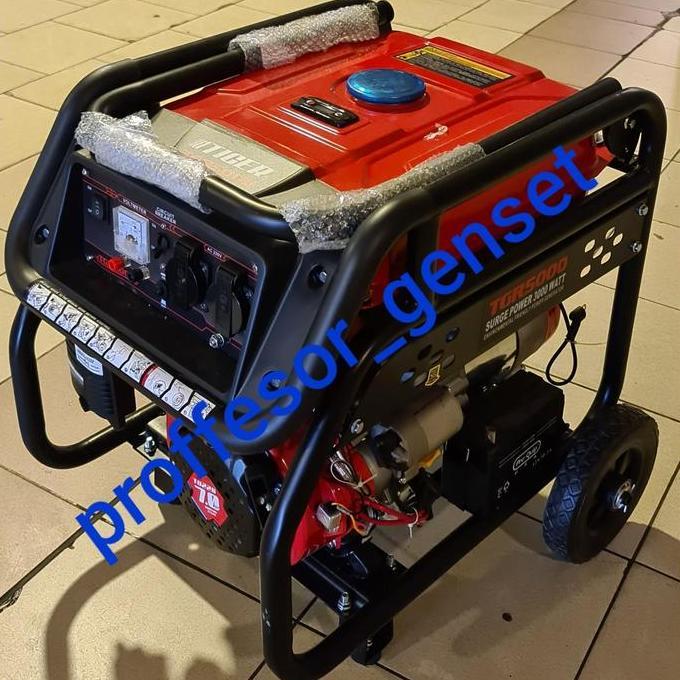 Genset 2500 - 3000 Watt Gasoline Tgr 5000 Tiger