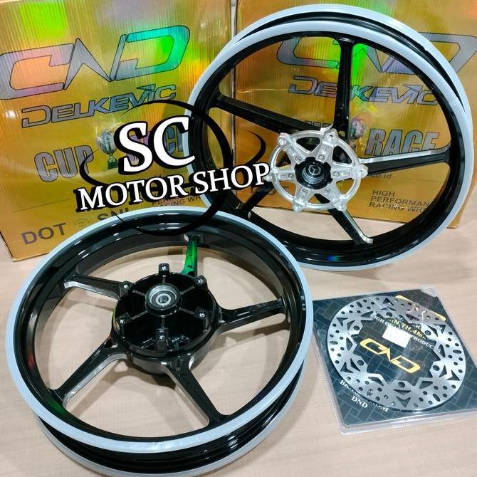 Velg racing DELKEVIC DND palang 5 M-OZ series Ninja 150RR Original