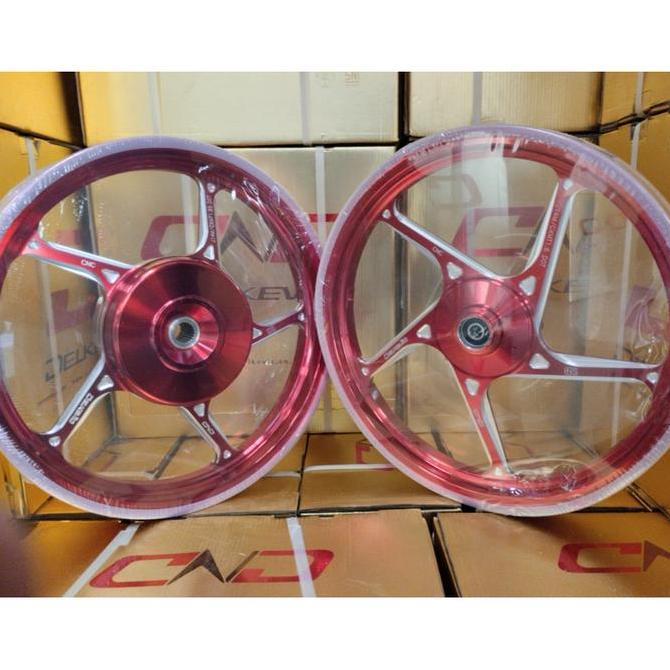 Velg Racing Delkevic DND D-55 Series Palang 5 CNC Mio Sporty Mio M3 Vario150 Vario125 Vario160 Ring 