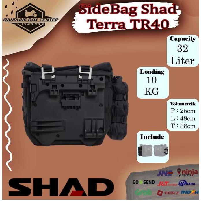SideBag Shad Terra TR40 Side Bag Shad Tas Samping Shad Terra TR 40