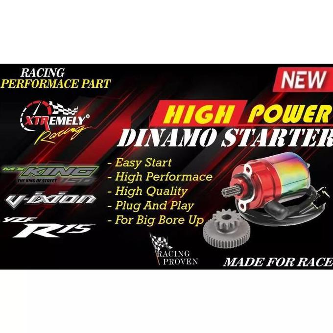 Dinamo Starter Mx King /  Mx 5 Speed / Mx 4 Speed Up To 300Cc Xtremely