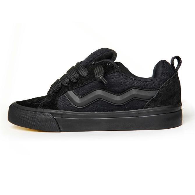 SEPATU CORVALUE FOOTWEAR - OTARU Full Black | Sepatu Sneakers Pria Wanita Canvas Casual