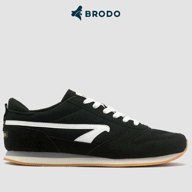 BRODO - Sneakers Tizano Black White