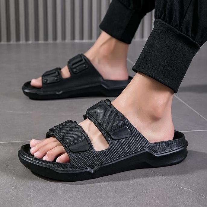 2024 sandal pria baru bersol tebal Sandal kasual pria Sandal kasual pria Sandal anak laki-laki Sanda