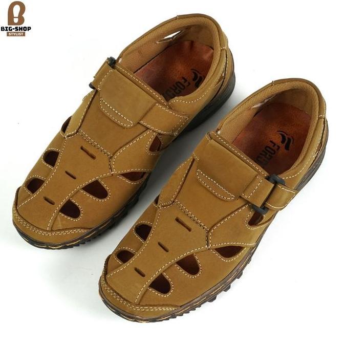 Sepatu Sandal Pria Casual Orinal Leather Like BALLY