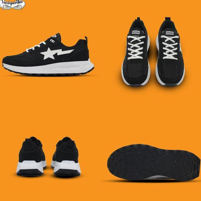 SEPATU FASHION GUOCHAO SHOOTING STAR ZB201 DZ-1