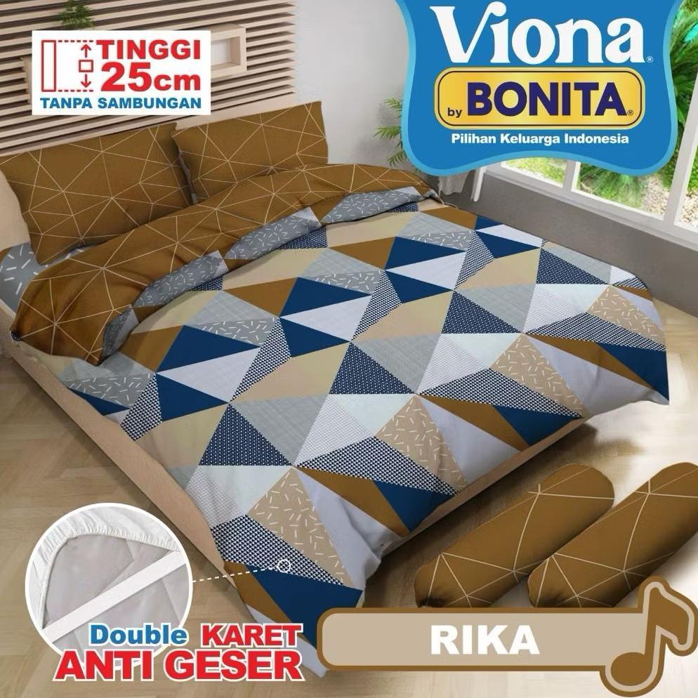 Bc Viona By Bonita Only Bedcover Uk.180X200 Tidak Pakai Sprei