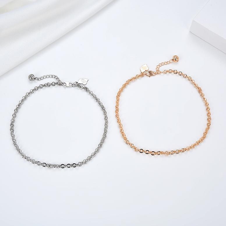 READY STOCK` HYL JEWELRY 03A COD COUPLE GELANG KAKI PEREMPUAN HARIAN