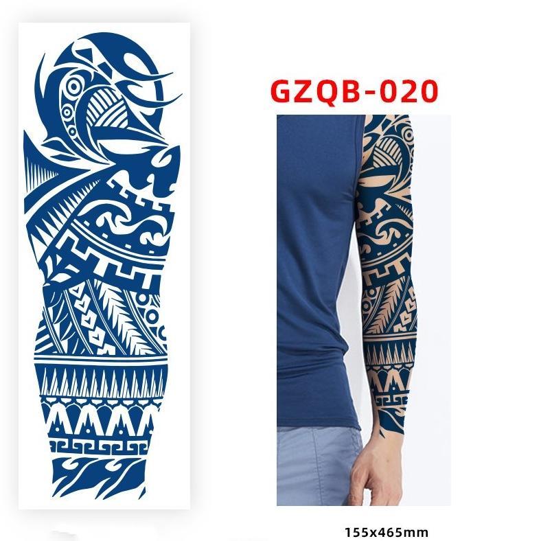 Tattoo Sementara Tangan Penuh Fruit Ink Herbal Temporary Sticker Tahan Air Full Arm Fruit Ink Tattoo