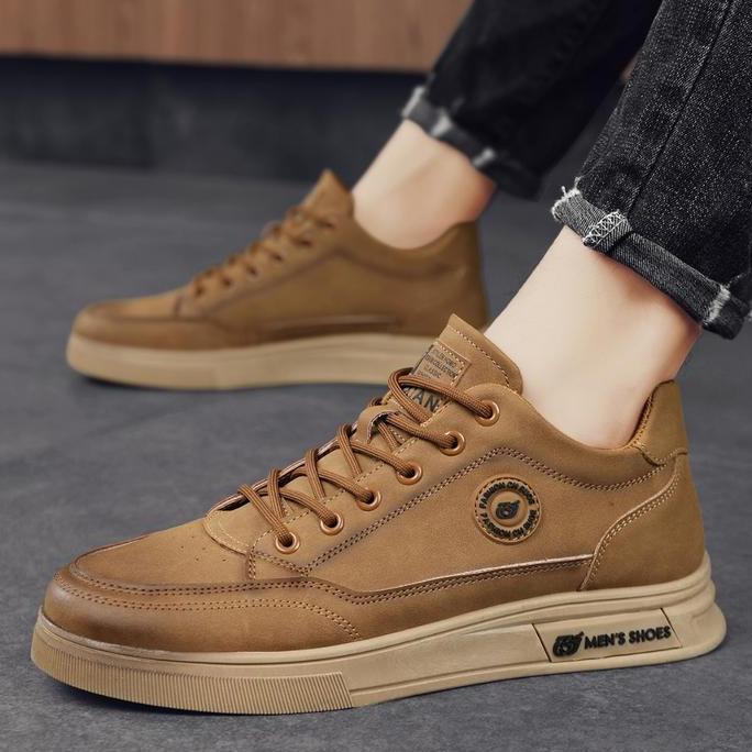 Sepatu Kulit Pria Kerja Sepatu Sneakers Cowok Casual Fashion Sport 58