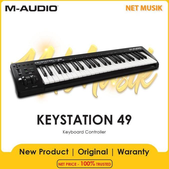 M Audio Keystation 49 MK3 Keyboard Midi Controller
