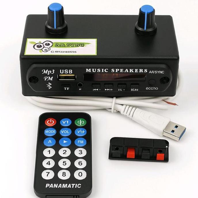 Winarsendang4 - Amplifier mini mp3 Bluetooth 5 volt