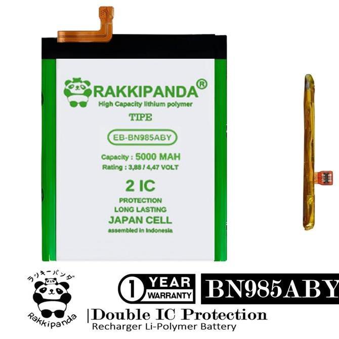 Baterai Rakkipanda Samsung Note 20 Ultra 5G EB-BN985ABY Double 2IC Protection