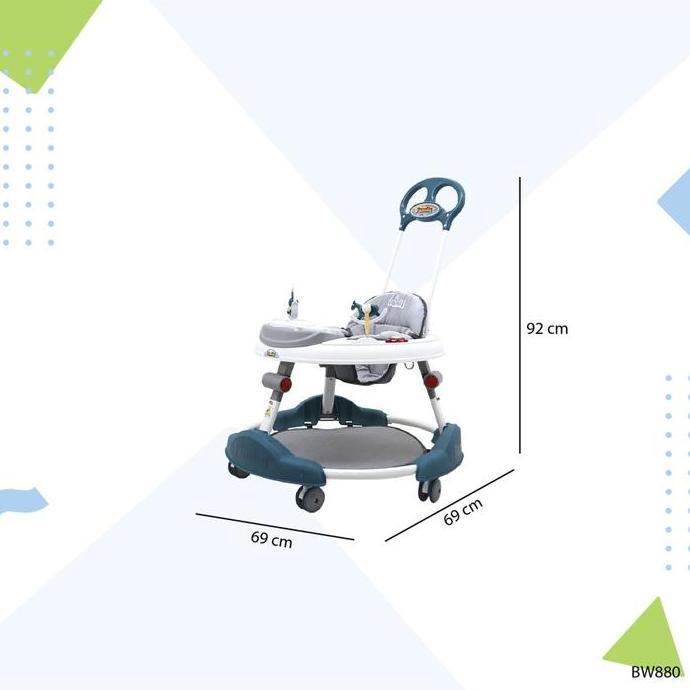 Ready Baby Walker Family FB 880 FB880 FB-880 Alat Bantu Jalan Bayi Musik Lampu