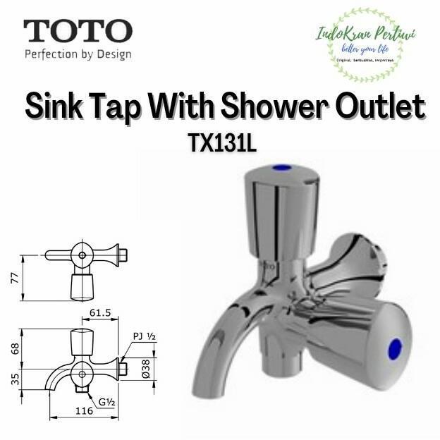 Ready Kran cabang TOTO TX131L - Keran Cabang - Kran TOTO